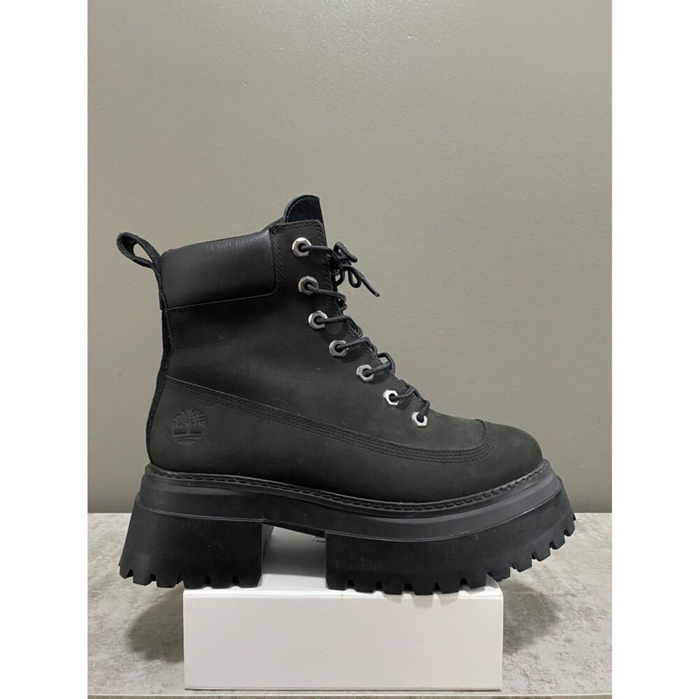 Timberland Sky Black Women's ReBOTL™ Sample Lace up Boot Size 7